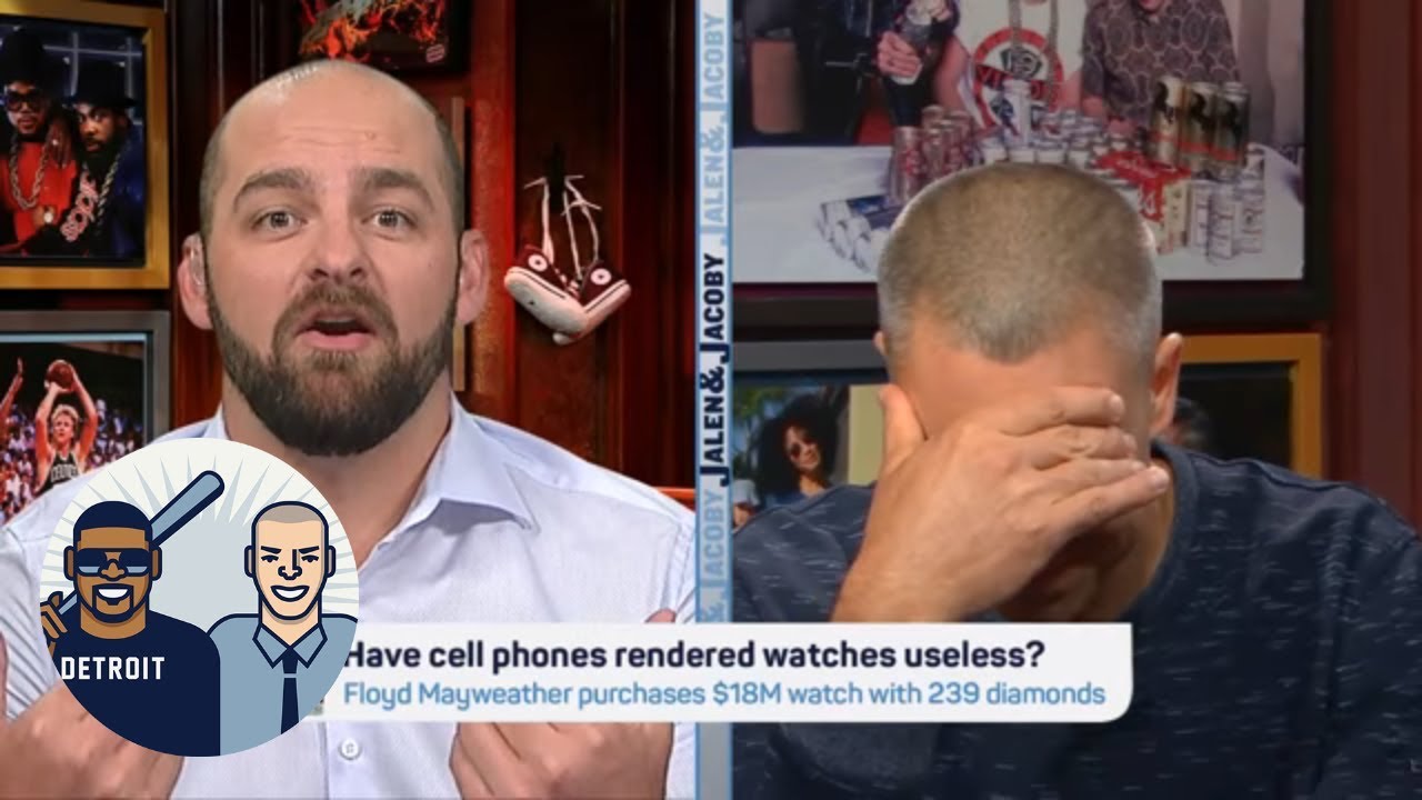 Mike Golic Jr. reveals watch tattoo after being asked if jerks wear watches | Jalen & Jacoby | ESPN