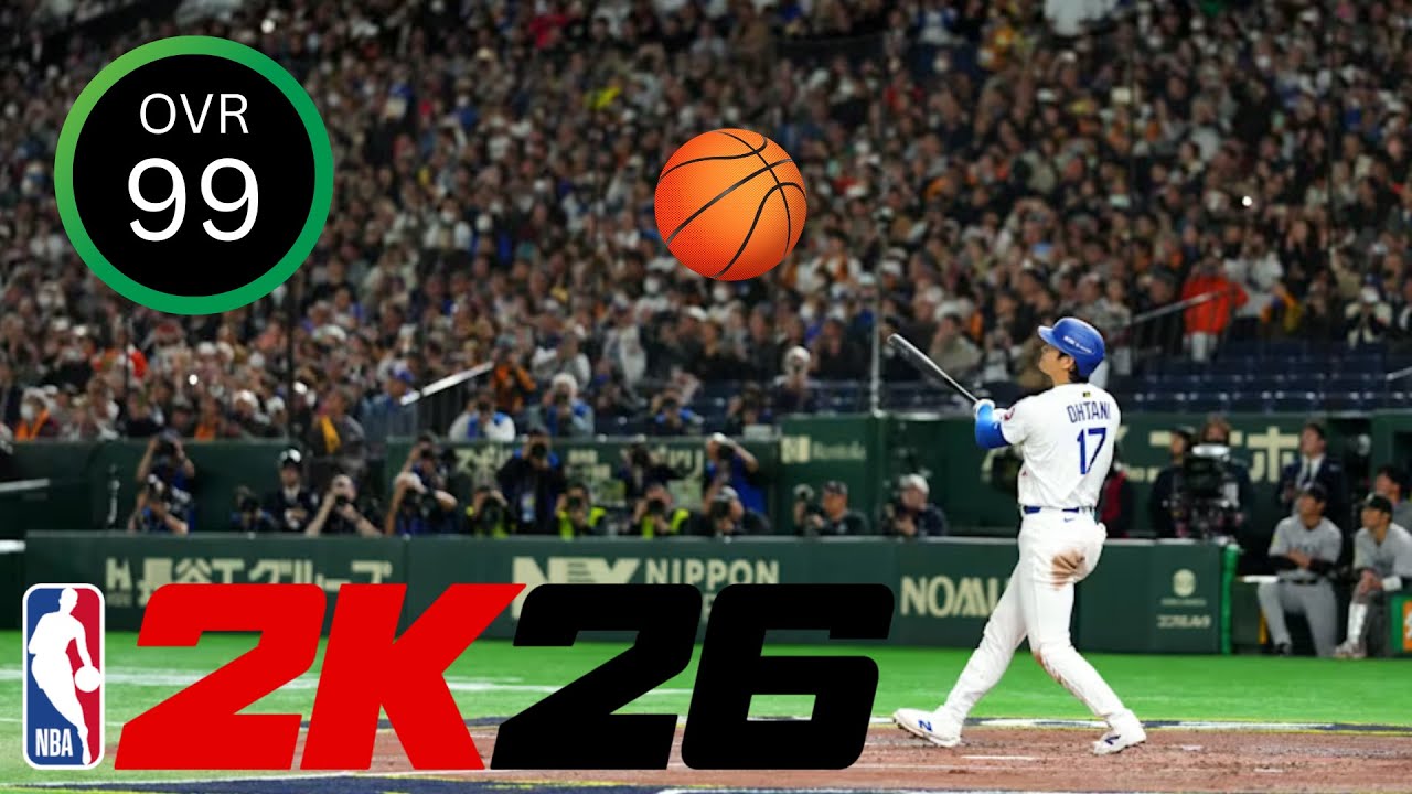 I put Shohei Ohtani in NBA 2K!!!