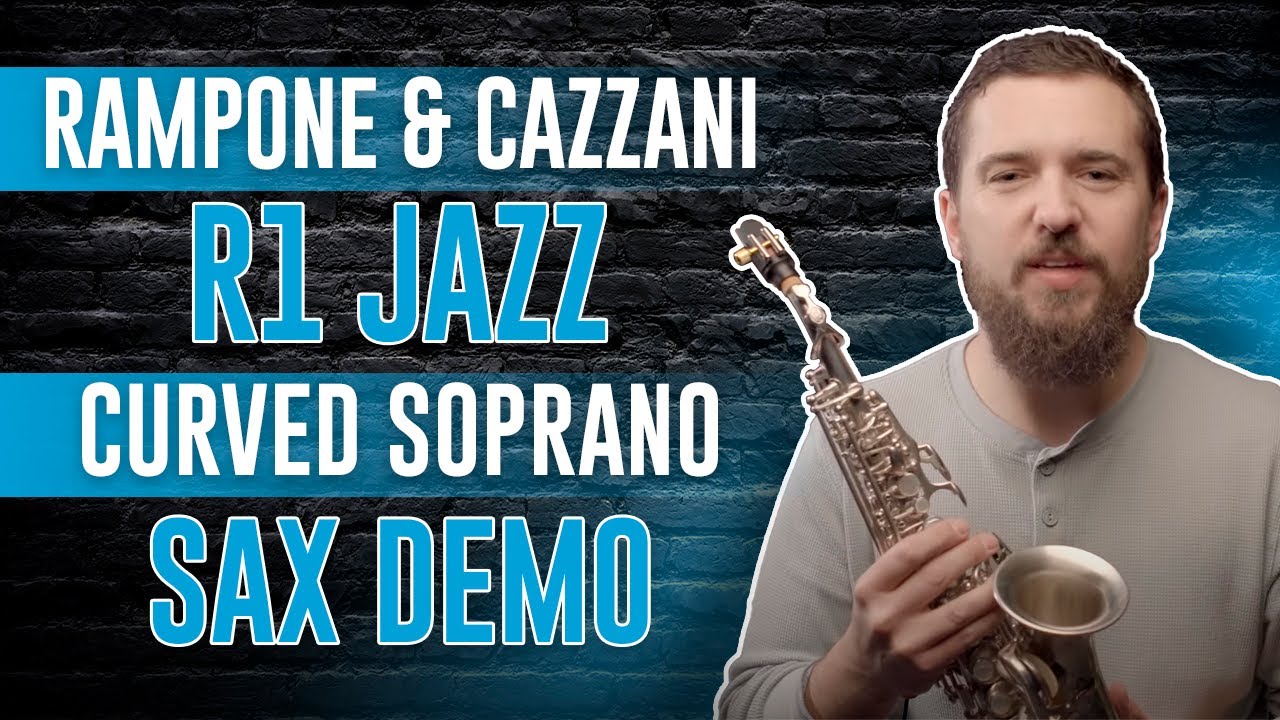 Rampone & Cazzani R1 Jazz Curved Soprano Sax Demo