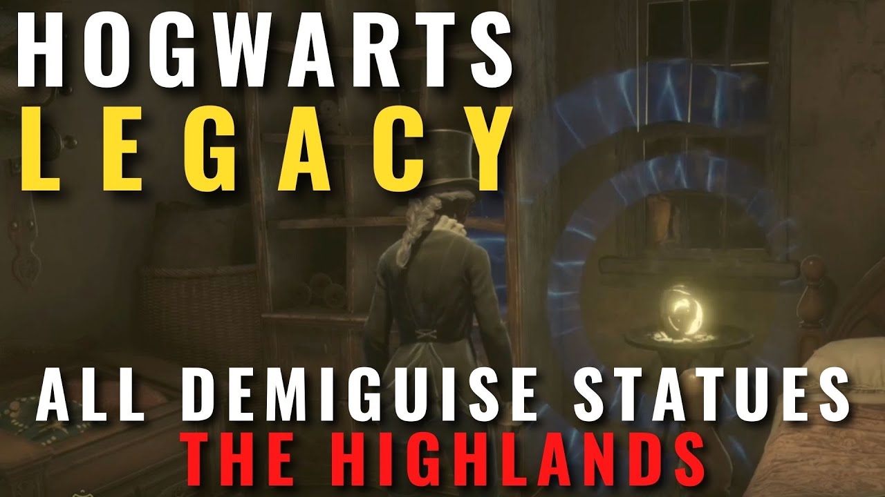 Hogwarts Legacy - All Demiguise Statues in The Highlands