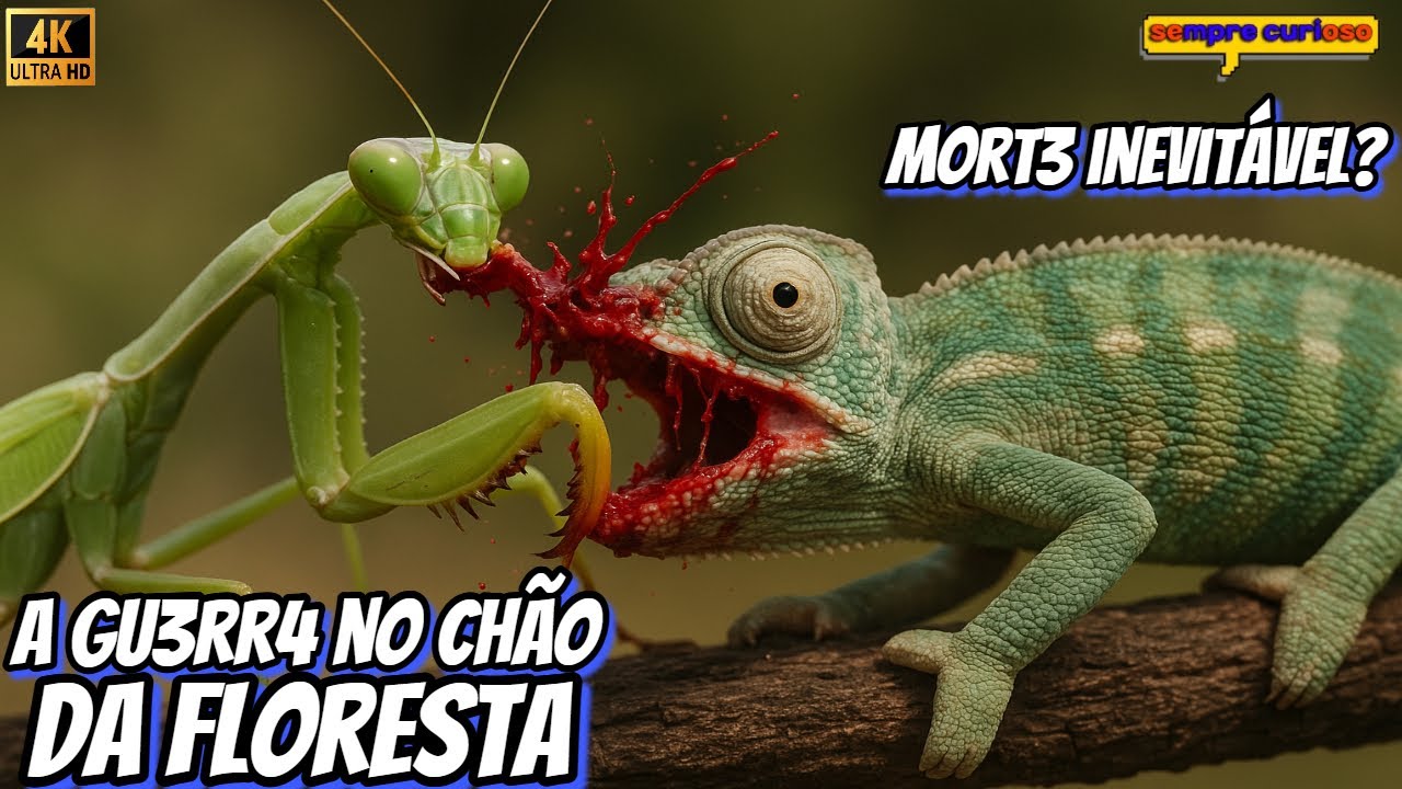 INSETOS ASS4SS1NOS: Predadores BRUTAIS Escondidos Na Floresta