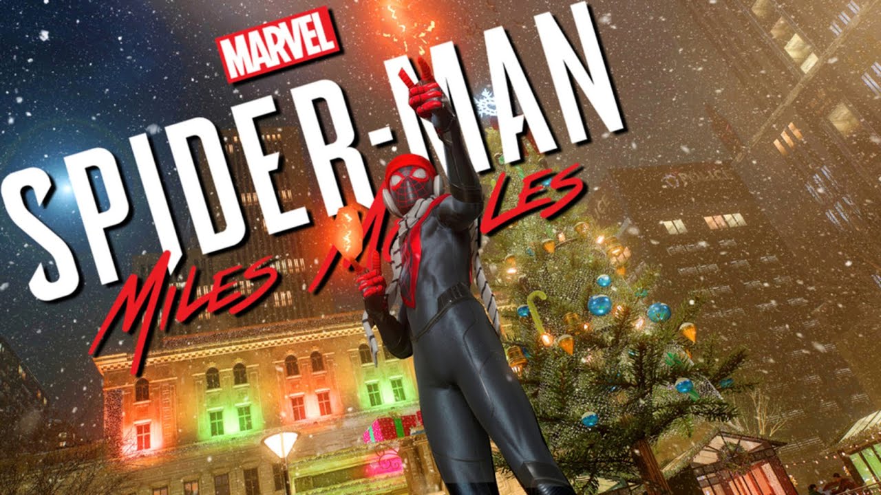 Last Christmas - Wham!🎵 | Cinematic Web-Swinging to Music(Marvel's Spider-Man: Miles Morales)
