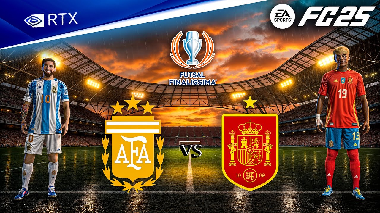 FC 25 - Argentina vs. Spain | Finalissima 2025 Final Full Match | PC™ [4K60]