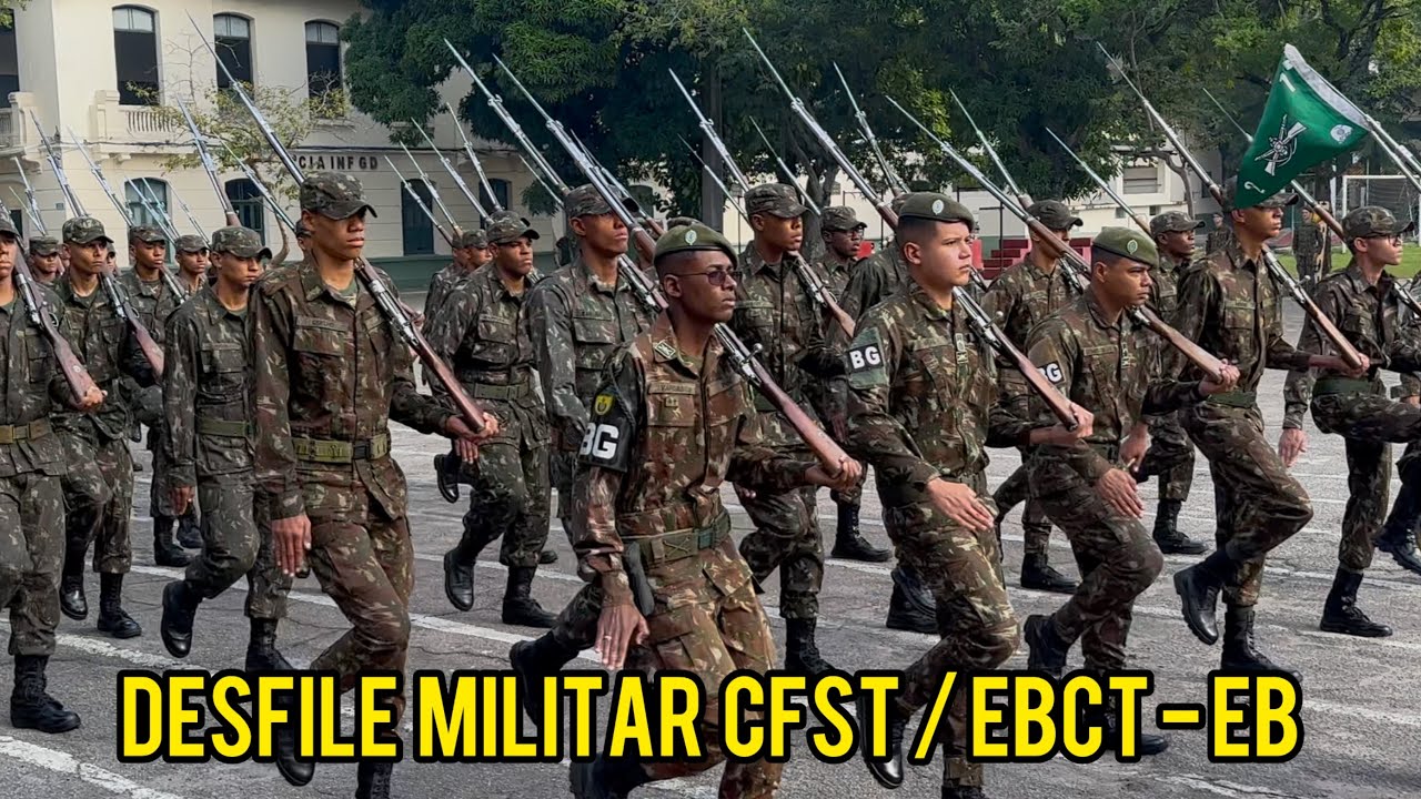 ENCERRAMENTO DO CURSO DE SARGENTO (CFST) JUNTO AO ESTÁGIO BÁSICO DE CABO TEMPORÁRIO (EBCT) 2O25 🇧🇷