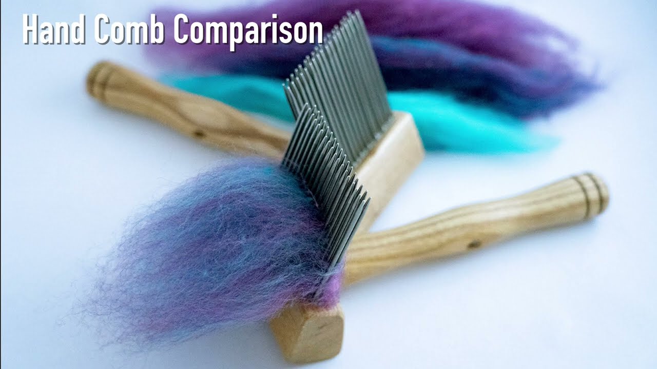 Hand Combs, Fine or Extra fine; a comparison study in fibre prep