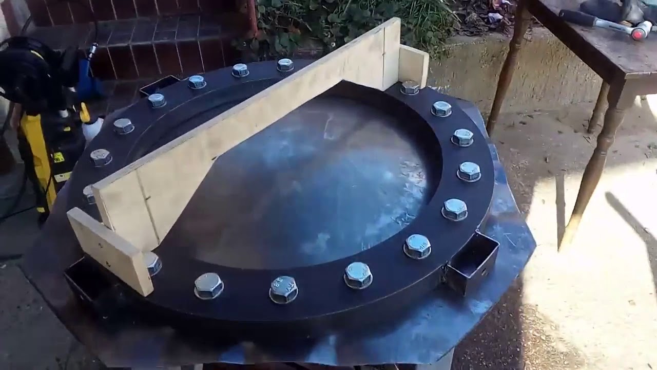 Hydroforming Handpan process