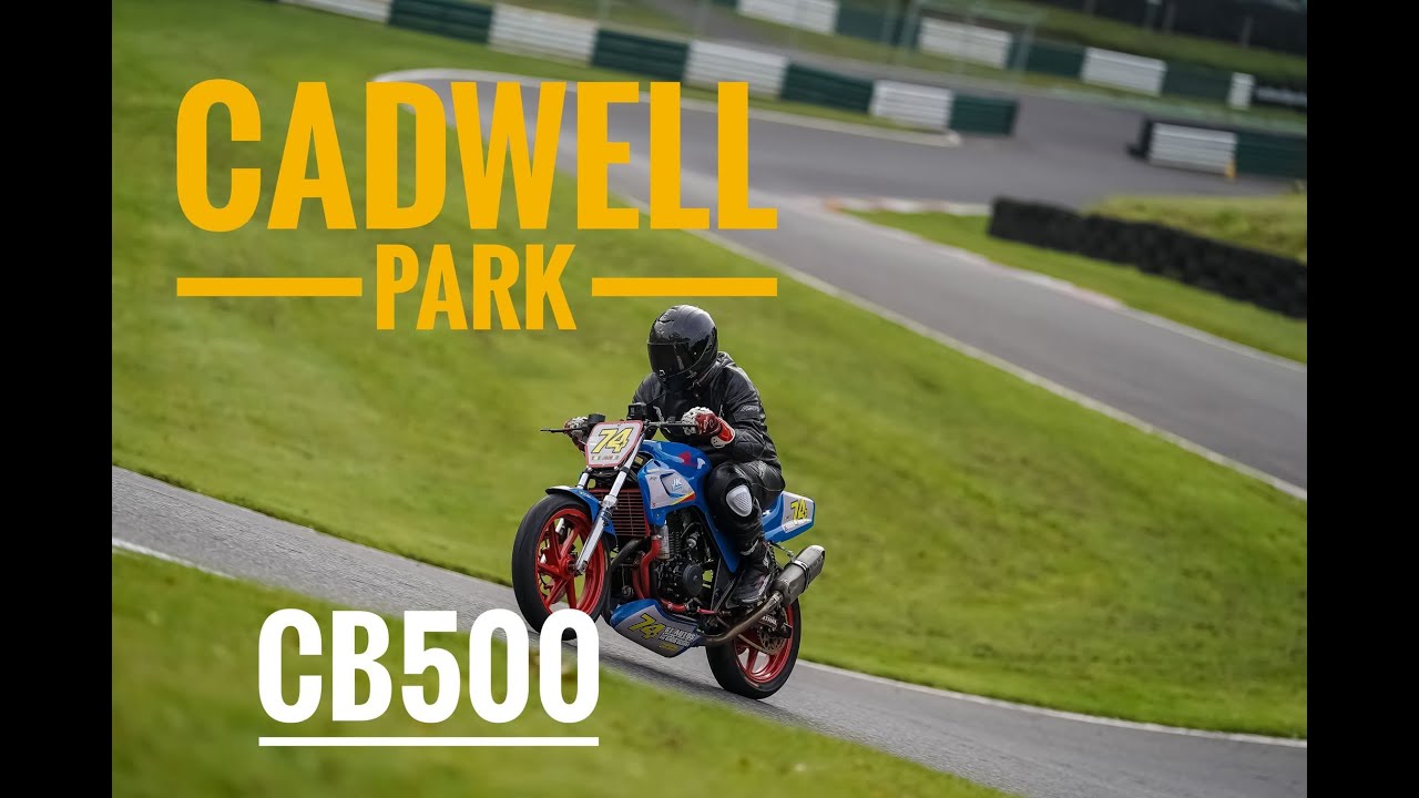 Track Day @ Cadwell Park. on Cb500 first time at Cadwell.