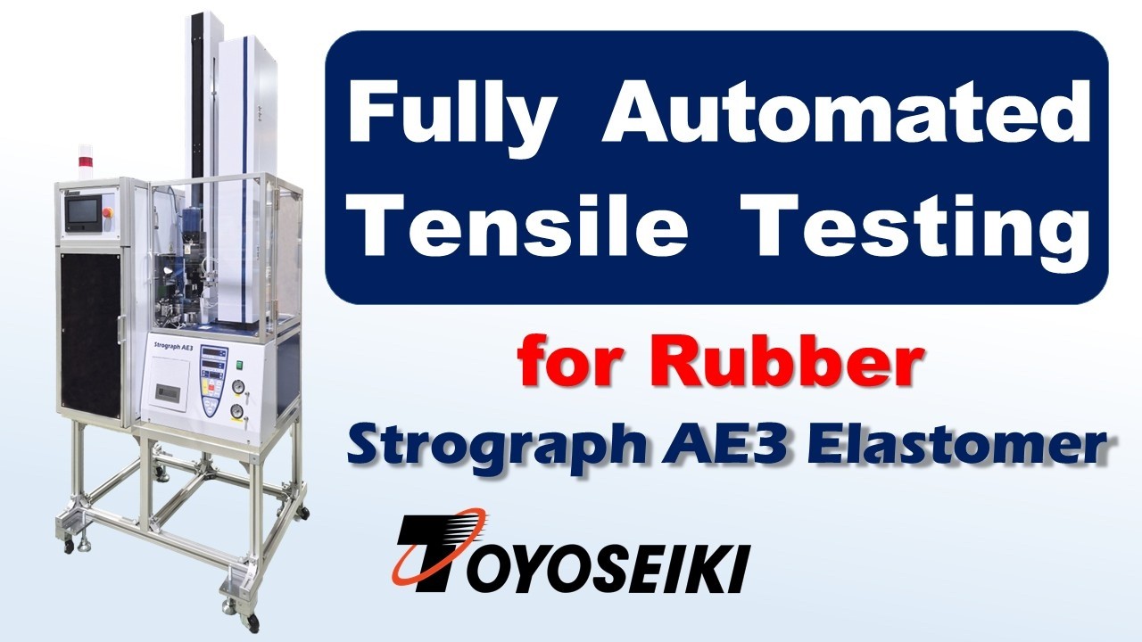 [Eng Sub]Automated Tensile Testing Machine for Rubber 