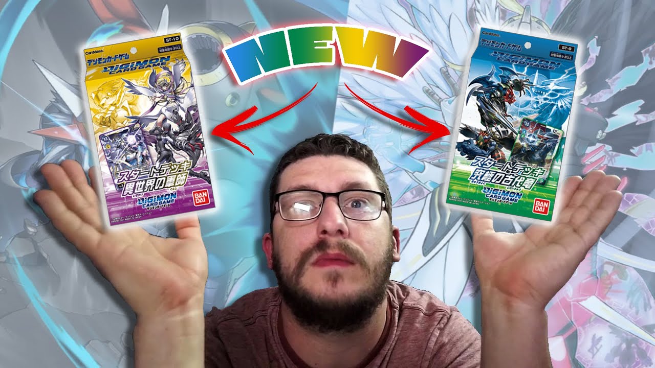 2 NEW STARTER SETS - Imperialdramon and Mastemon Digimon TCG Starter Sets