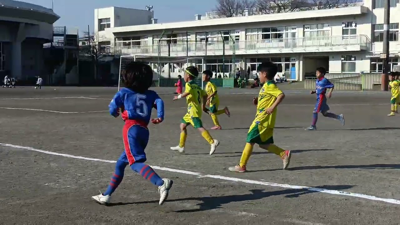 県央大会準決勝　バディー中和田VSレガーレ座間（後半）