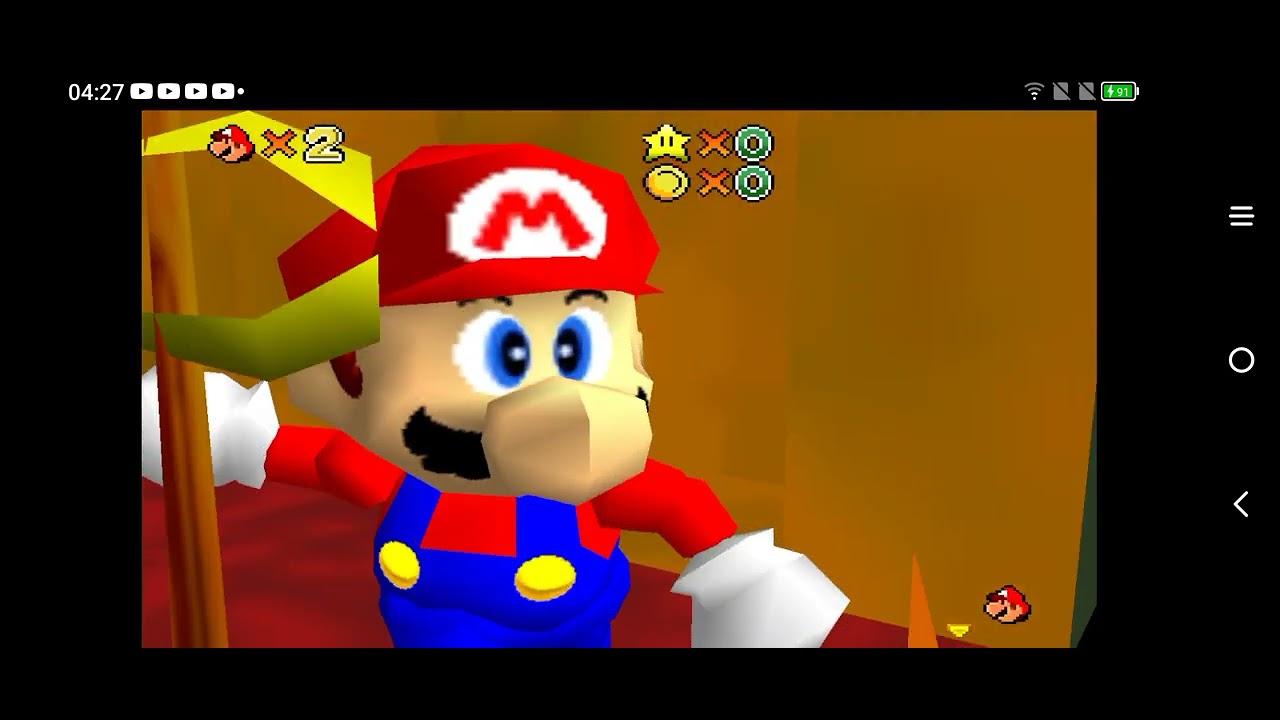 SM64 Beta Replica rom I found on romhacking.com gameplay