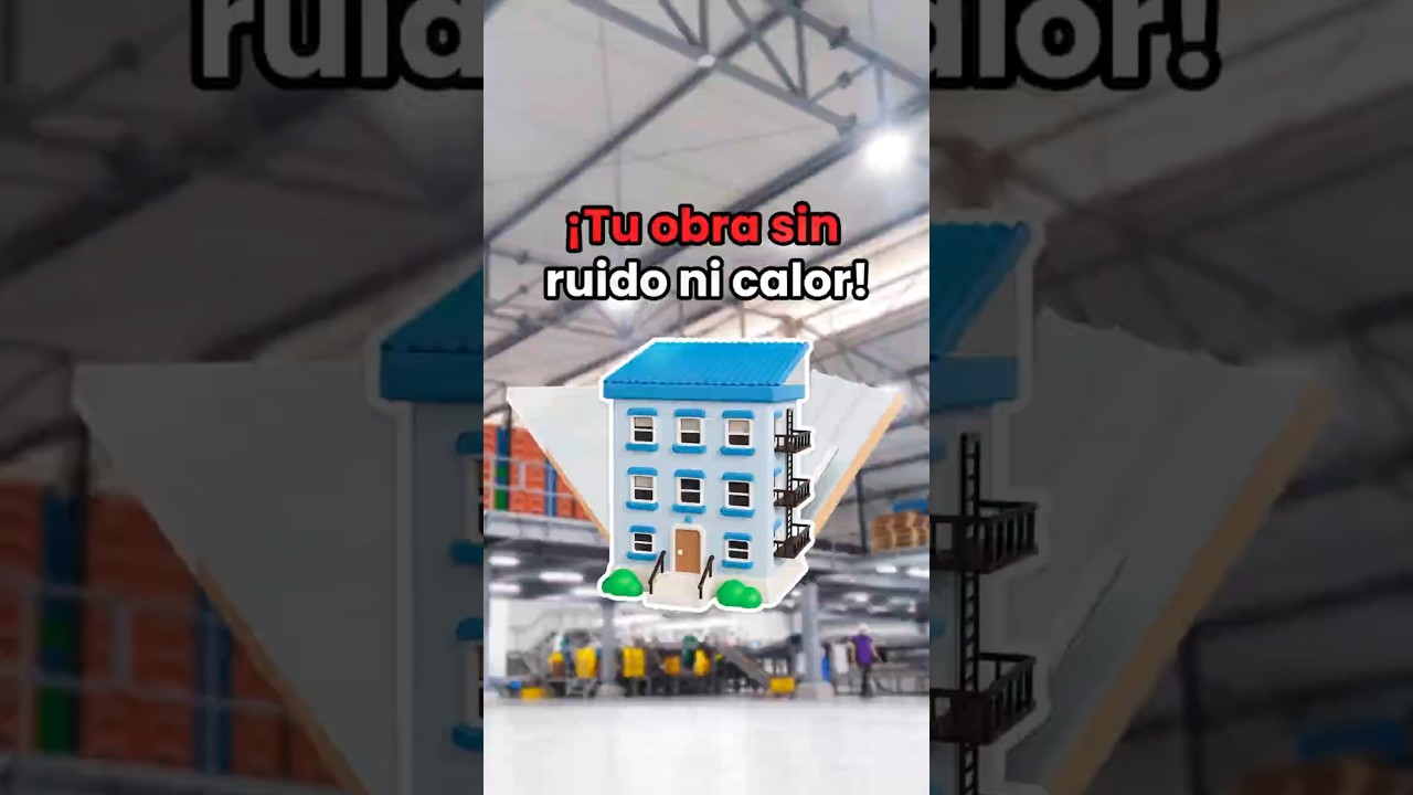 🏗️ MENOS CALOR, MENOS RUIDO, M&Aacute;S DURABILIDAD! DESCUBRE NUESTRO TERMOMURO Y TERMOTECHO 🤩