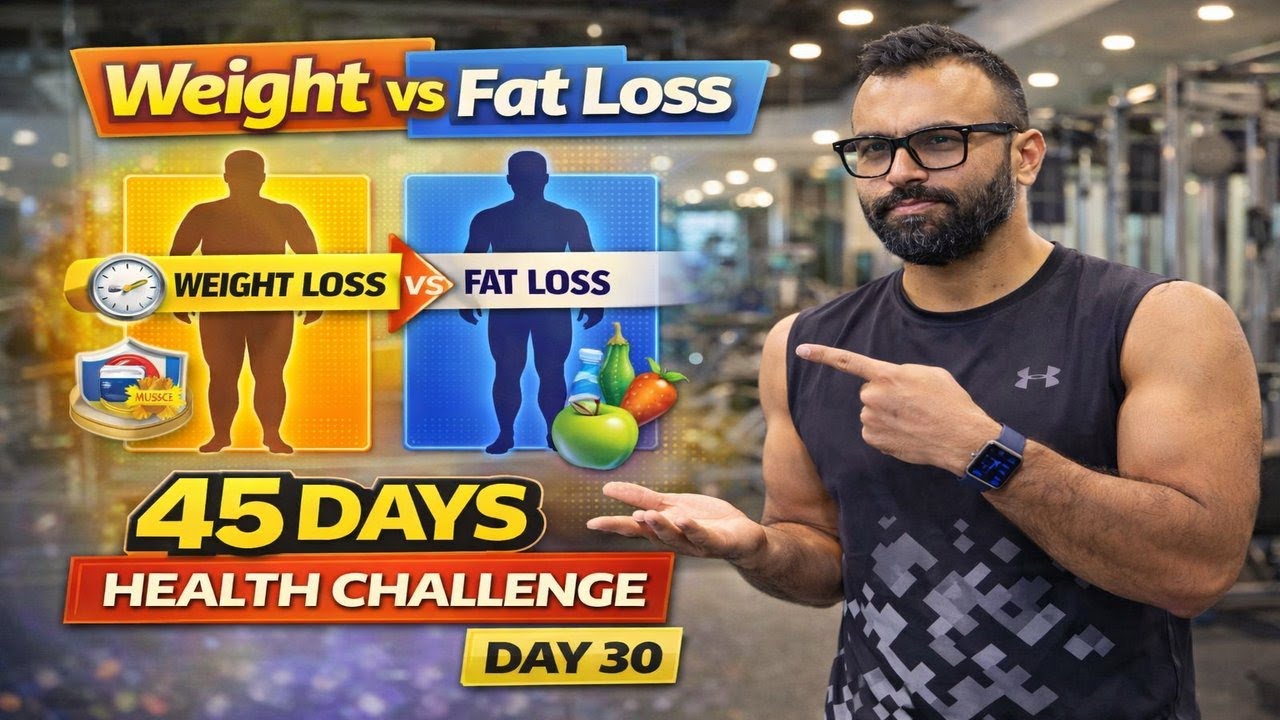 What Is Weight & Fat Loss? | Day 30 | Weight Loss vs Fat Loss | Real Difference Explained Simply