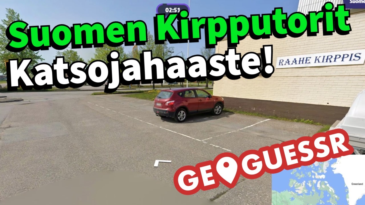 Geoguessr | SUOMEN KIRPPUTOREJA KATSOJAHAASTE!