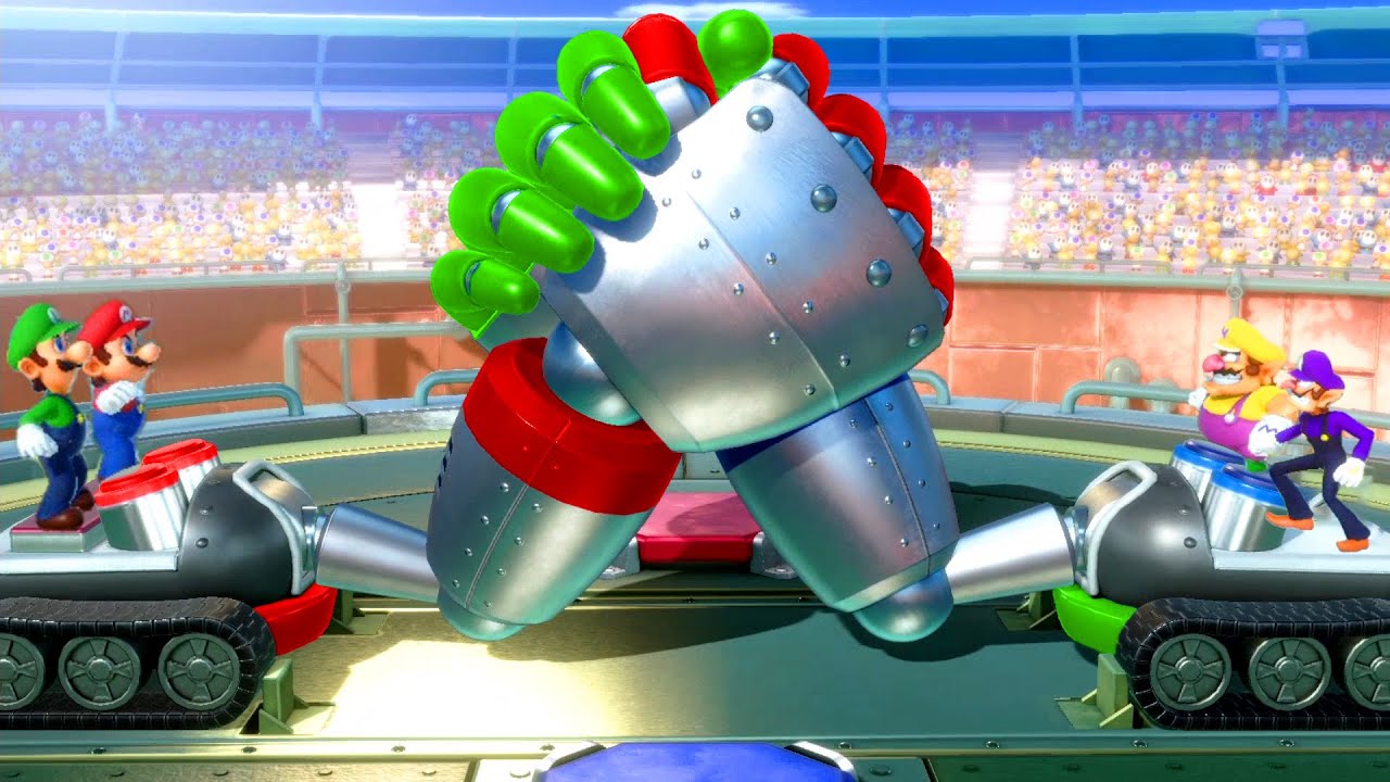 【スーパー マリオパーティ ジャンボリー】ミニゲームマリオVsルイージVsワリオVsワルイージ(CPUの強さ：｢たつじん」)