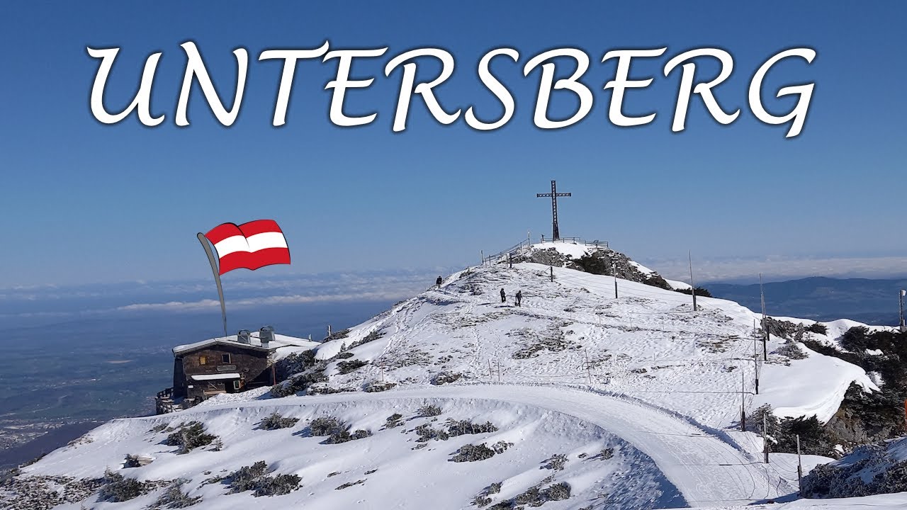 You should definitely visit it! Untersberg, Salzburg - Austria 4K