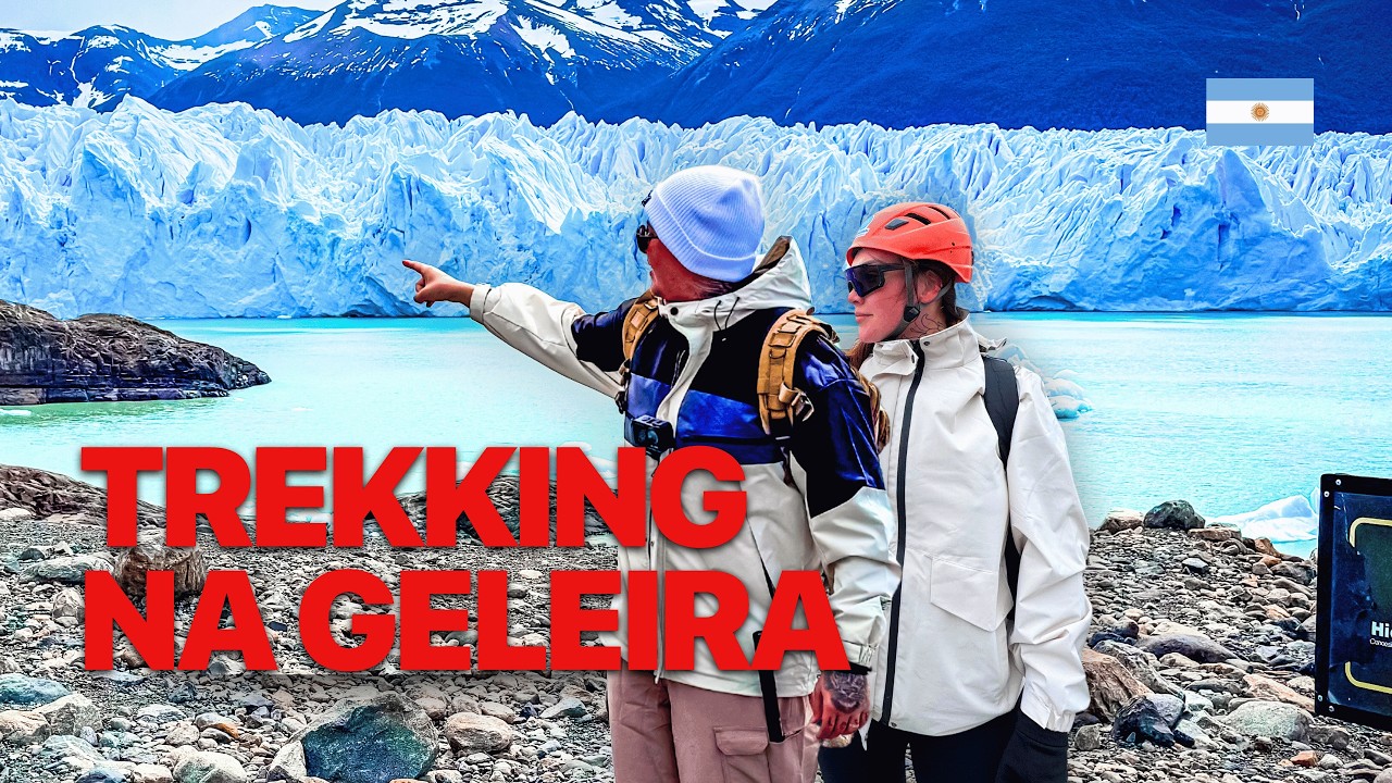 POV: PRIMEIRA VEZ NO GLACIAR PERITO MORENO NA PATAGÔNIA