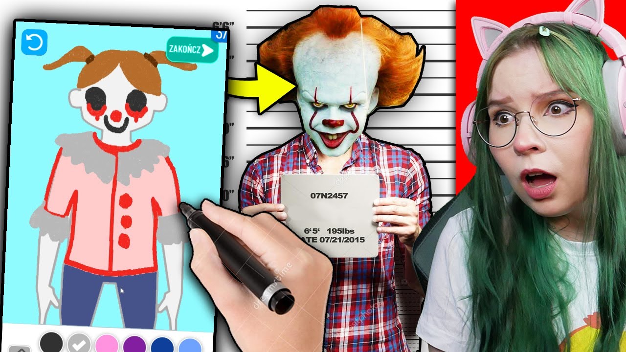 RYSUJĘ PODEJRZANYCH PRZESTĘPCÓW... ale jestem w tym beznadziejna 🤷‍♀️- Line Up: Draw The Criminal