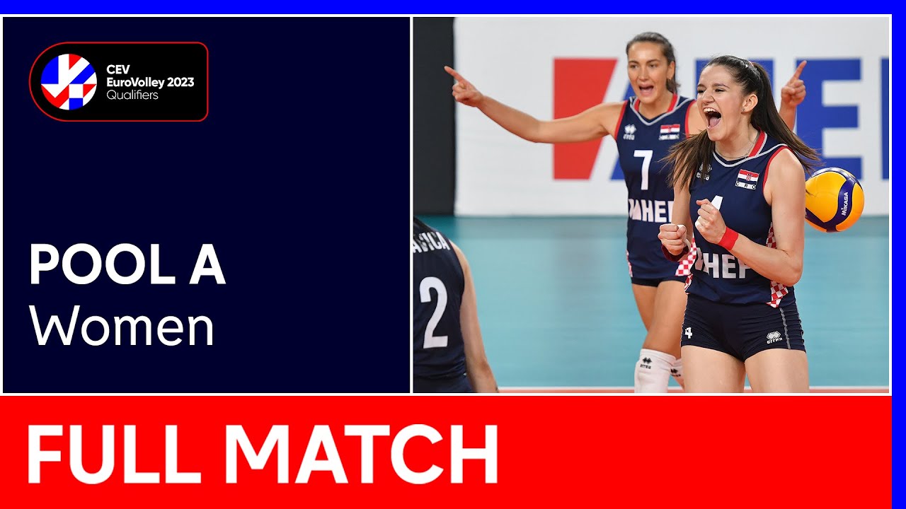 Full Match | Croatia vs. Faroe Islands - CEV EuroVolley 2023 Qualifiers