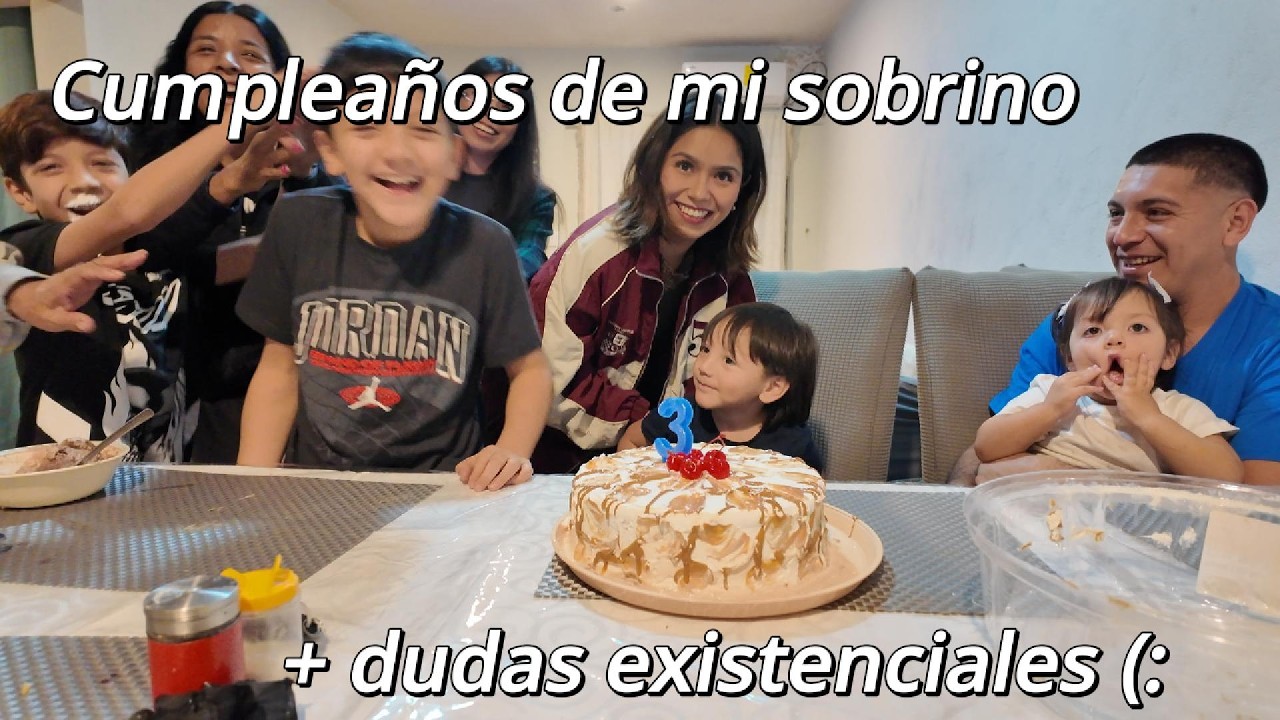 Cumpleaños de mi sobrino + reflexionando en la madrugada :P