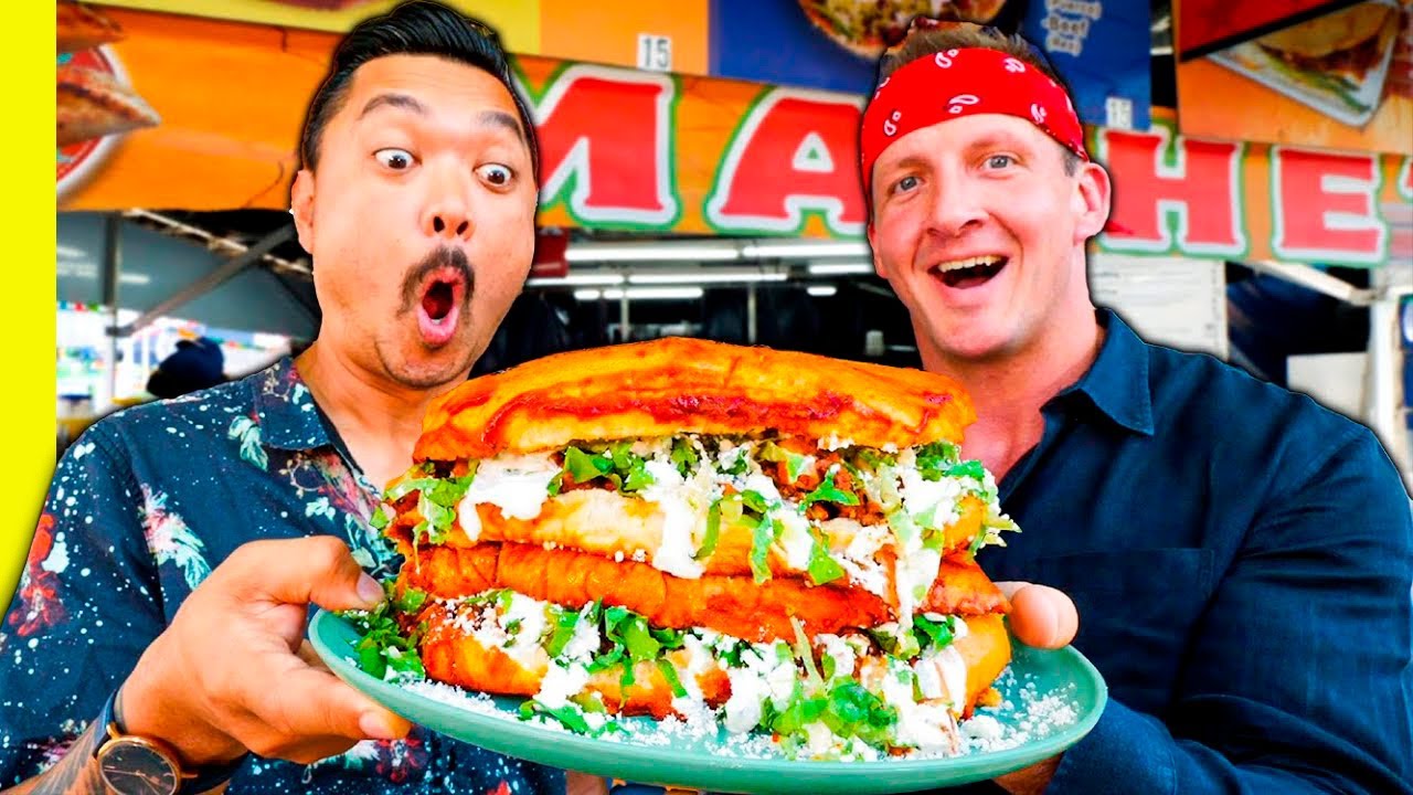 ¡Sándwiches EXTREMOS de la Feria Estatal de Texas! ¡Los texanos están locos!