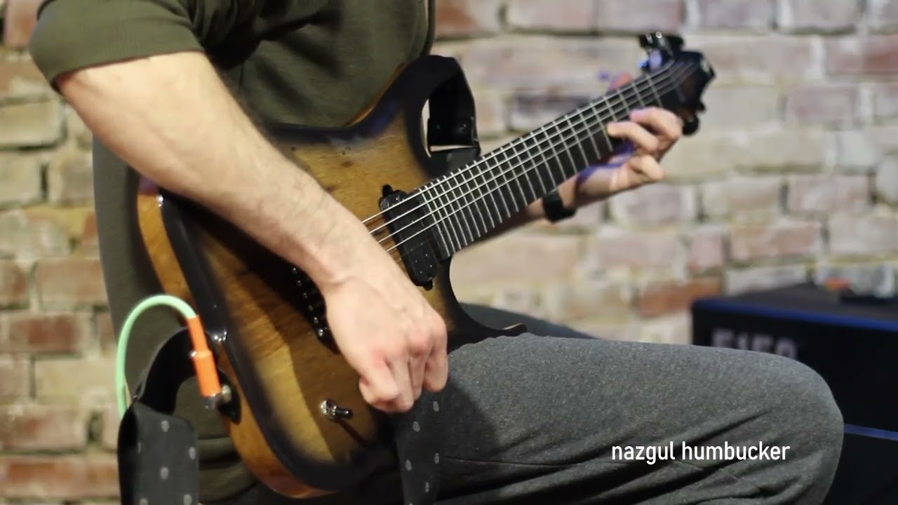 Seymour Duncan Sentient & Nazgul clean coil split demo