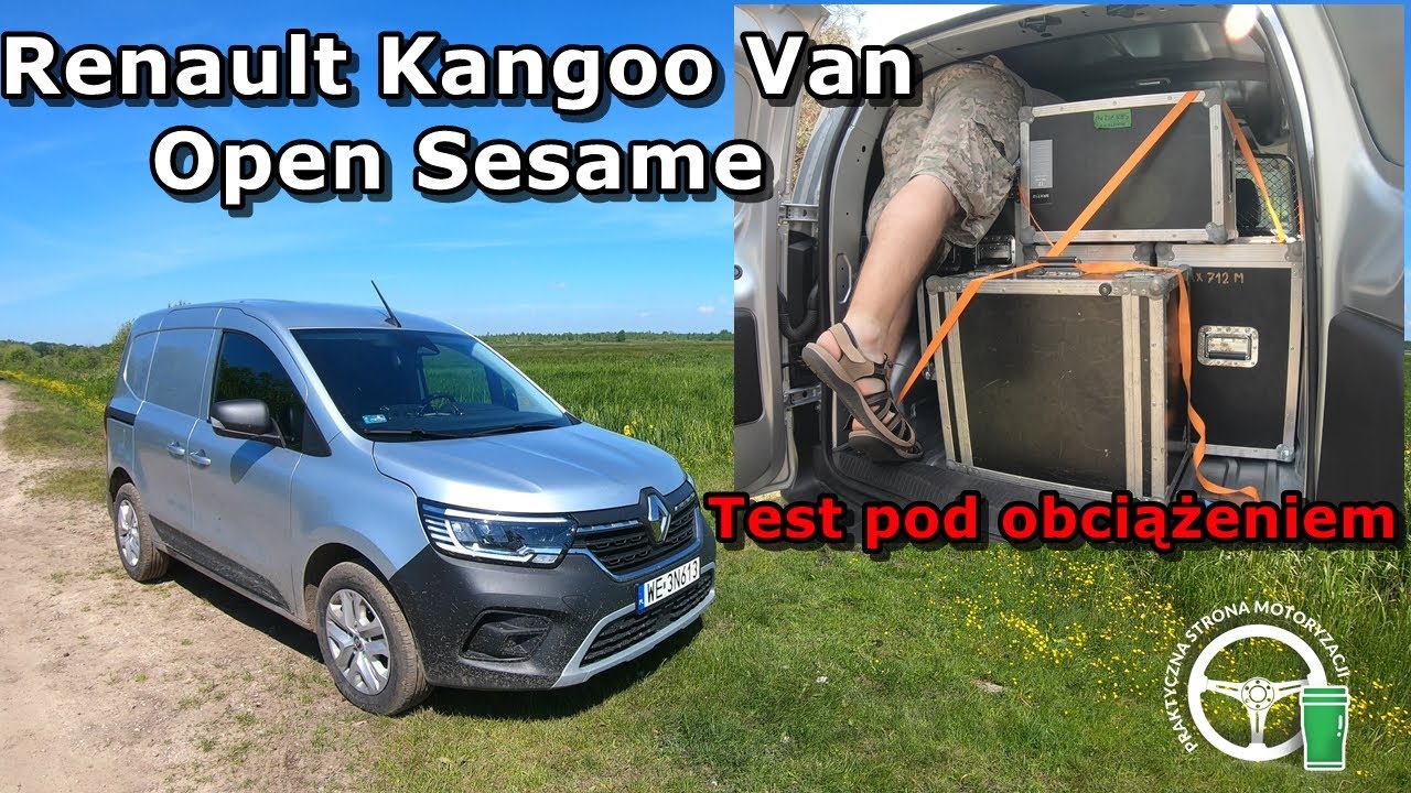 Renault Kangoo Van Open Sesame  - Test pod obciążeniem