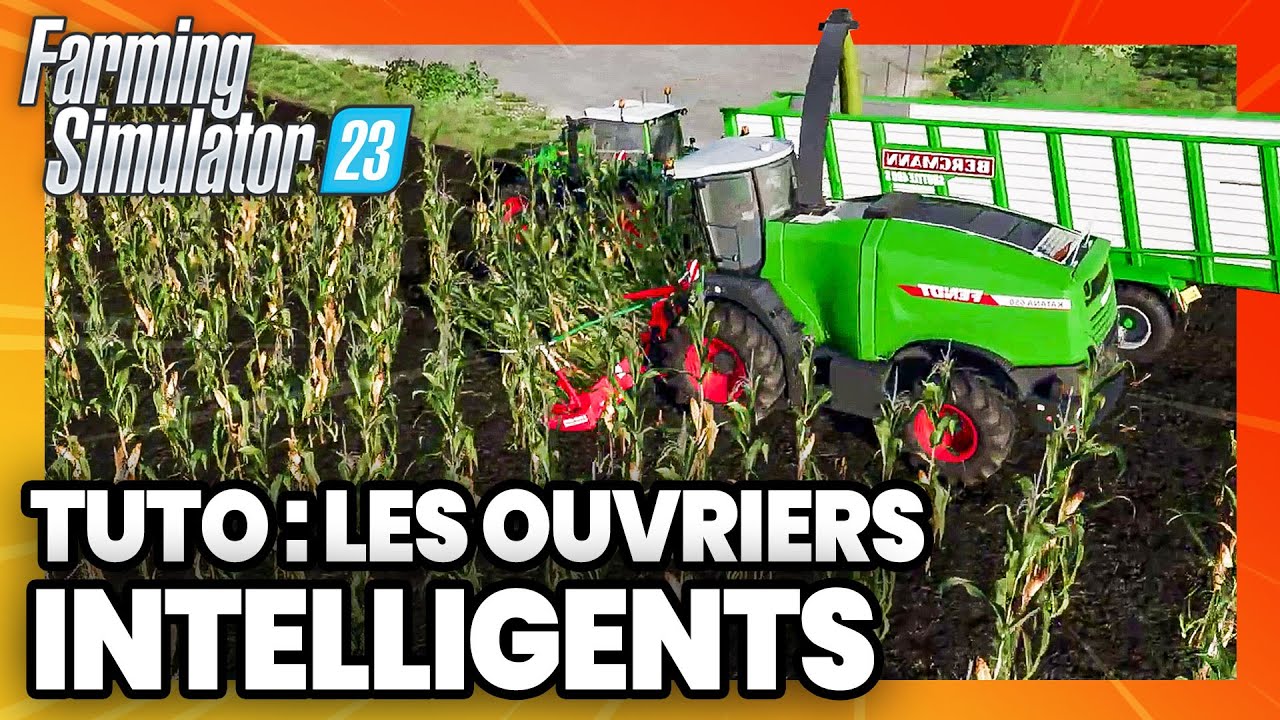 TUTO FARMING SIMULATOR 23 : Comment utiliser les OUVRIERS AUTONOMES