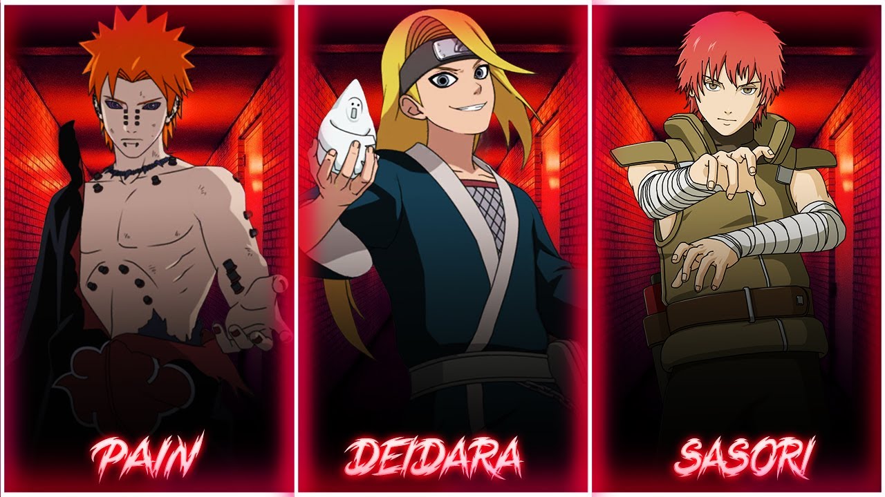 Naruto Online Mobile - Pain Destroyer,Deidara Creation,Sasori Creation Gameplay
