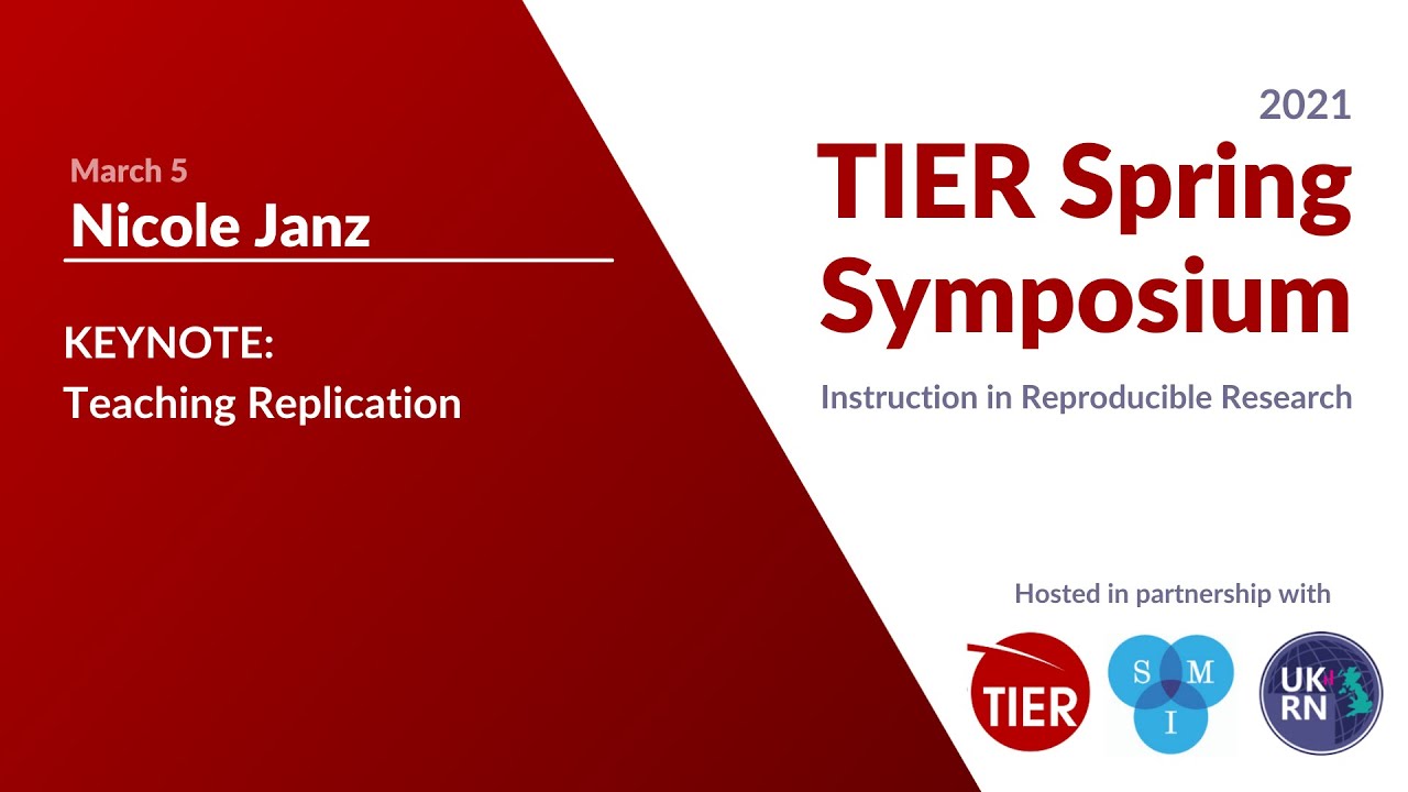 Nicole Janz Symposium Keynote: Teaching Replication
