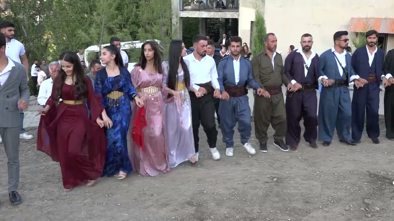Şırnak Uludere Hilal Fatma-Barış Çifti Düğünü Kara Kehnon Ailesi part 5