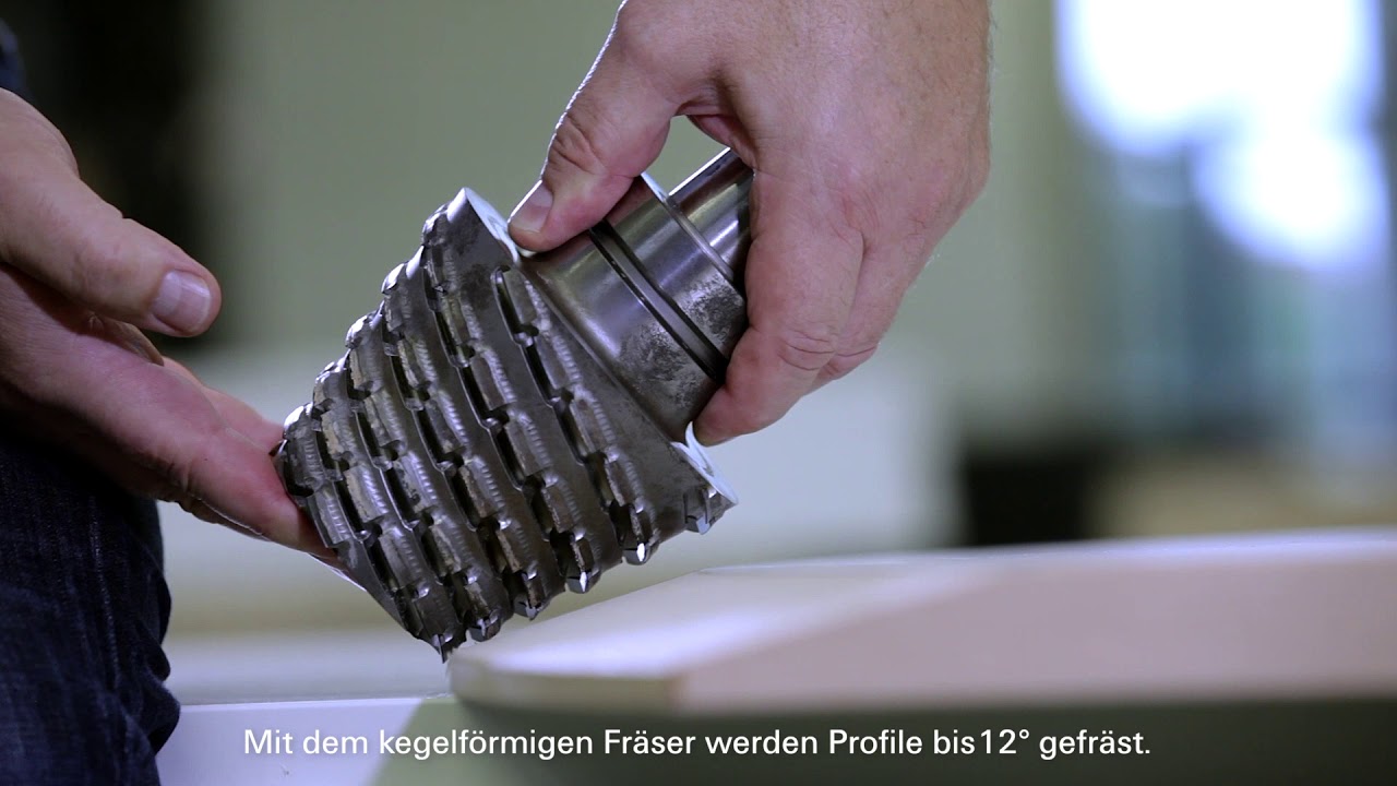 LEUCO p-System fräst Schrägprofile in MDF bei Ruhsi
