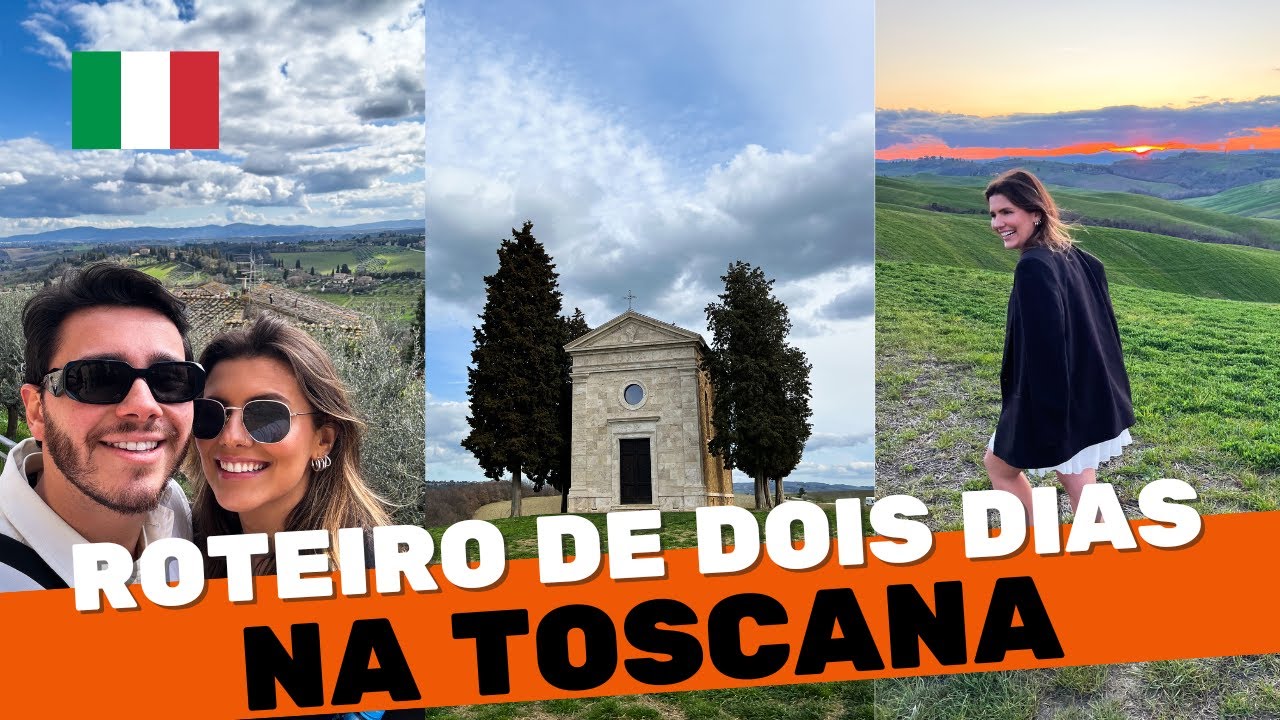 VIAGEM PELA TOSCANA: ROTEIRO PARA DOIS DIAS |  Val D'Órcia, Crete Senesi, San Gimignano e + 🇮🇹