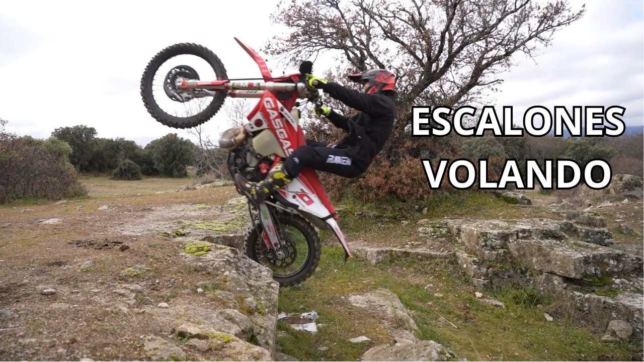 Como subir ESCALONES en moto