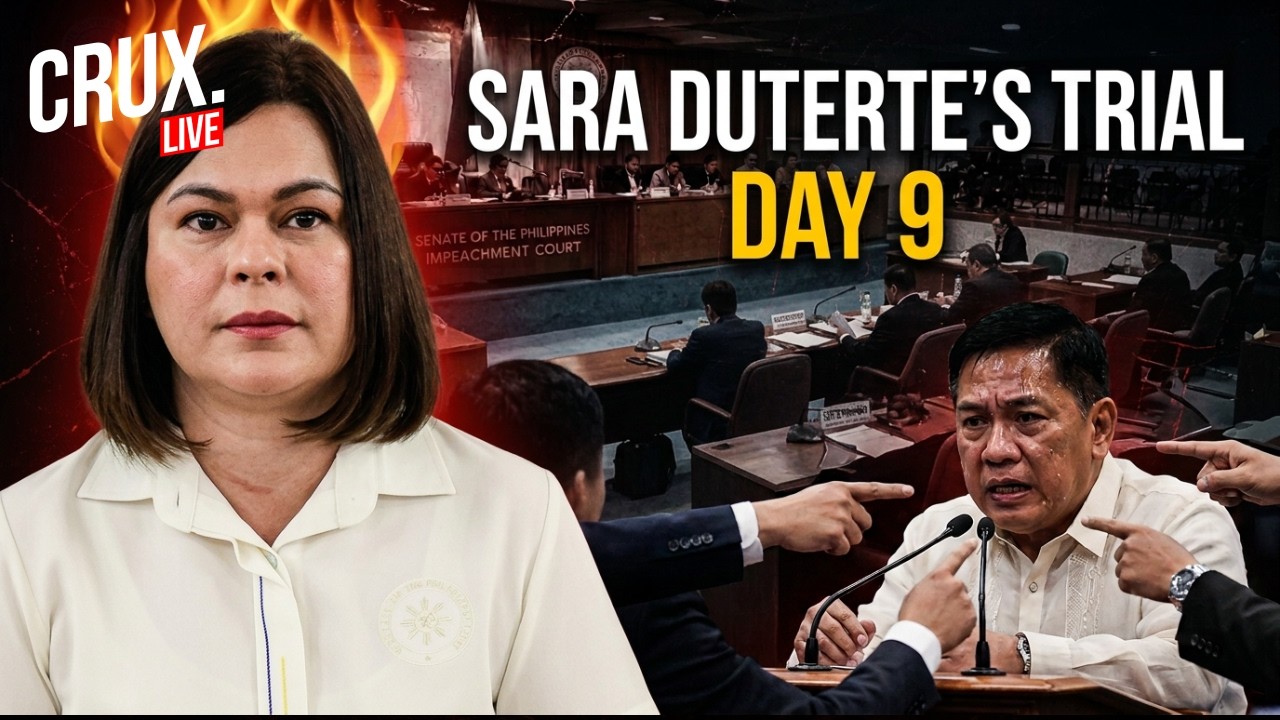 Sara Duterte Hearing LIVE | Impeachment Trial Day 9 | Philippines Senate Grills NBI Chief