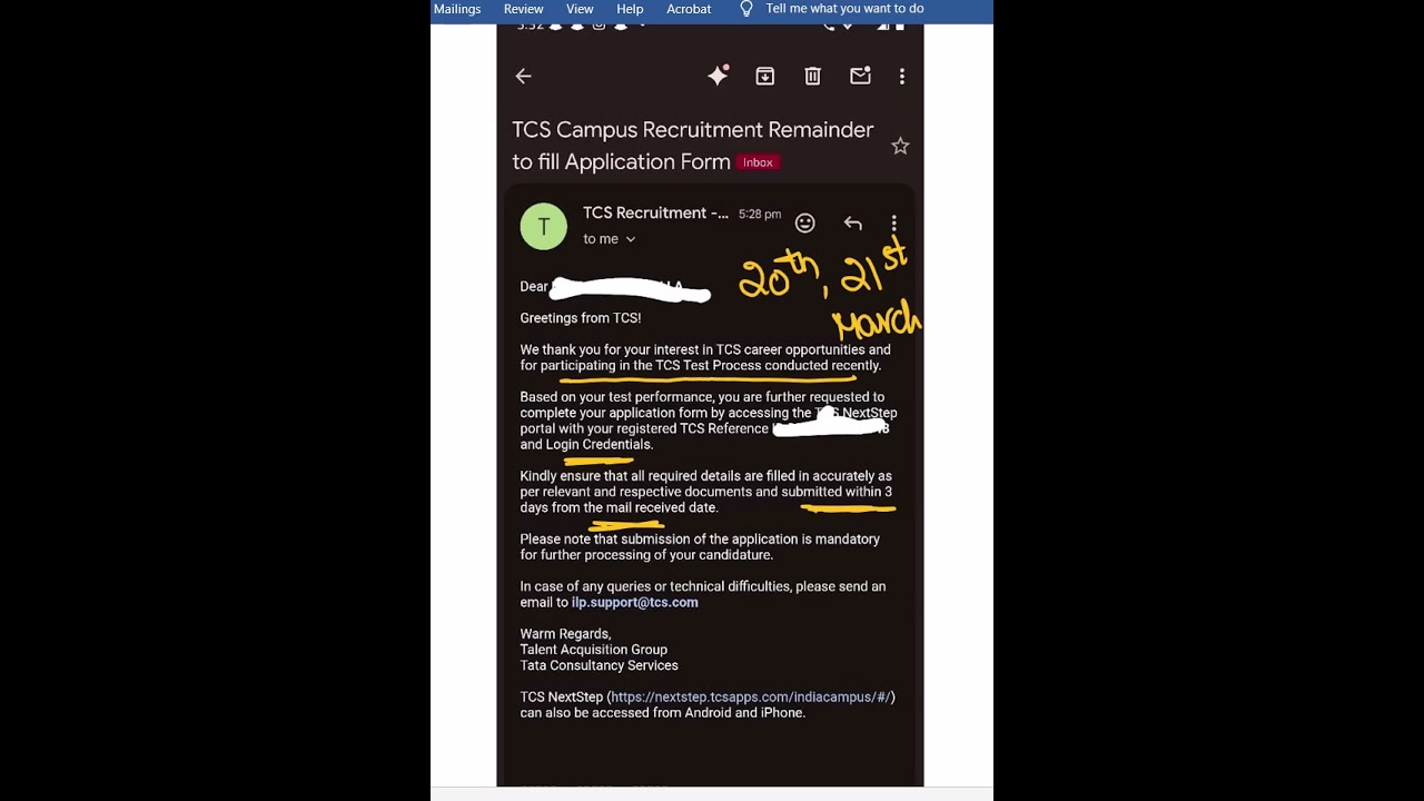 Результаты конкурса TCS NQT опубликованы? 😱 Обновление от 20 и 21 марта 2026 года 🔥 #Shorts
