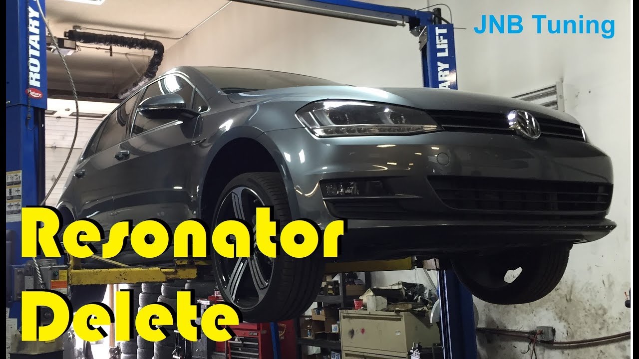 MK7 Golf 1.8 TSI Resonator Delete