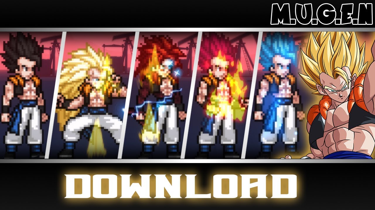Gogeta Base, SS, SS2, SS3, SS4, SSG, SSB By Mog