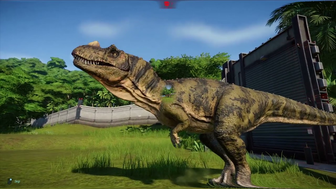 Jurassic world evolution I Max attack Rex vs all Carnivores!
