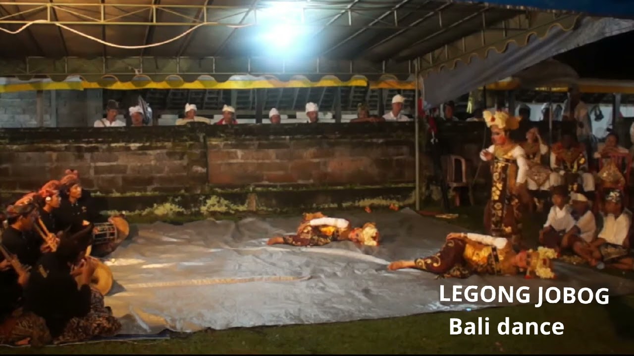 Legong Jobog Bali Dance Indonesian culture