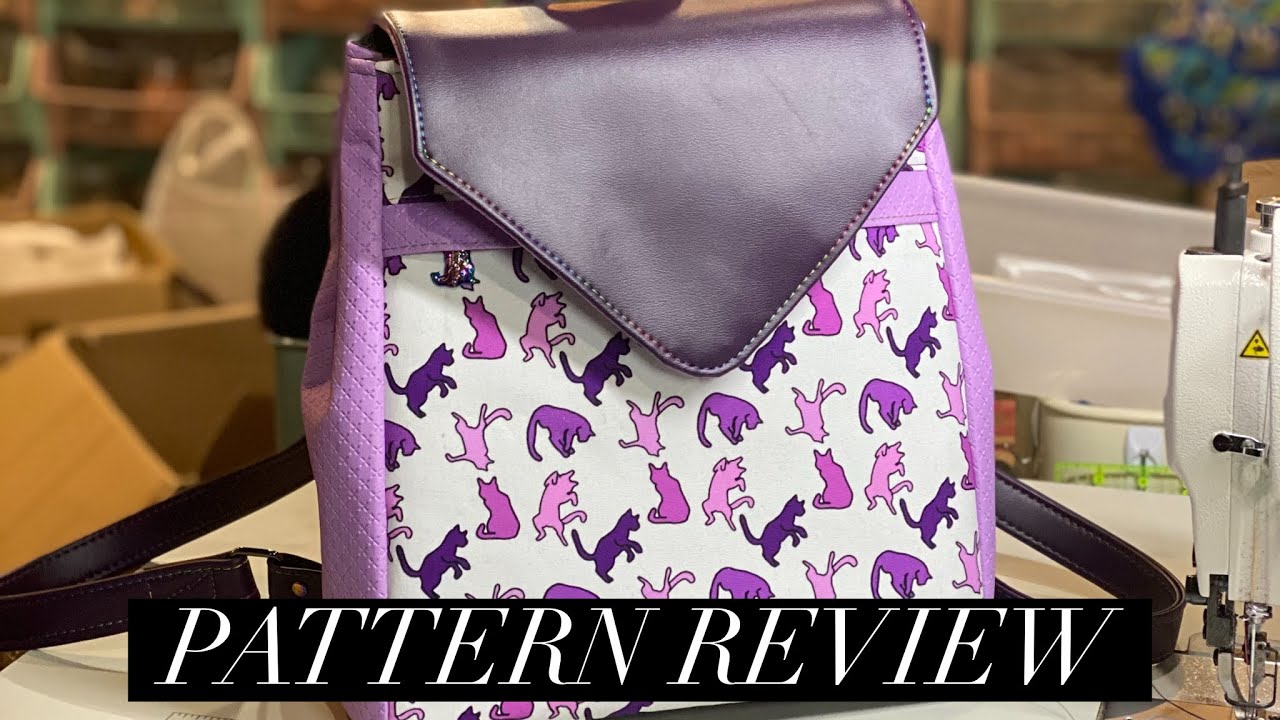 Pattern Review! The Meraki Backpack by Bagstock Designs