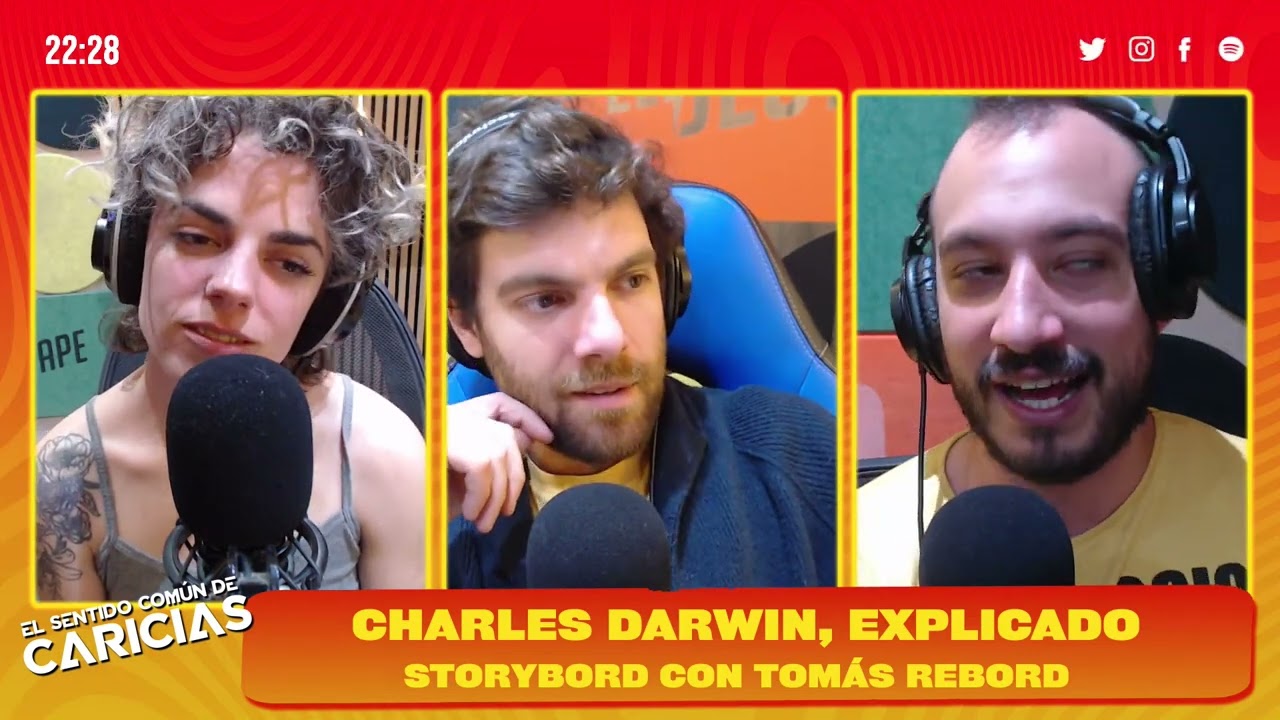 Charles Darwin, explicado | Storybord con Tomás Rebord