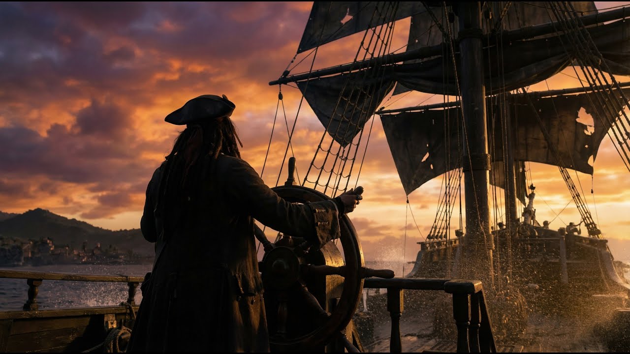 Kapitan Jack Sparrow: Legenda Poza Linią Horyzontu 🌊🧭💀