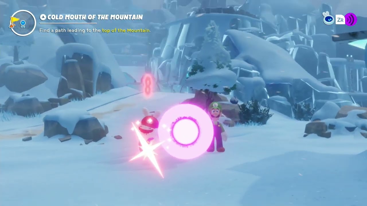 Purple Orb Of Death - Mario + Rabbids Sparks of Hope