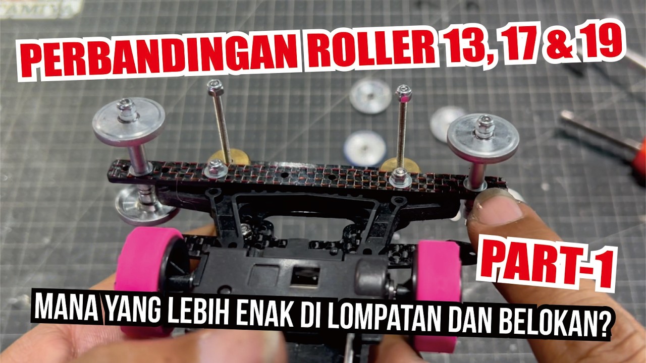 Perbandingan Antara Roller 13, 17 dan 19 Part 1 - Mana yang paling enak di lompatan dan belokan