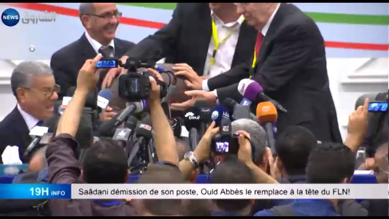 Saâdani démission de son poste, Ould Abbès le remplace à la tête du FLN!