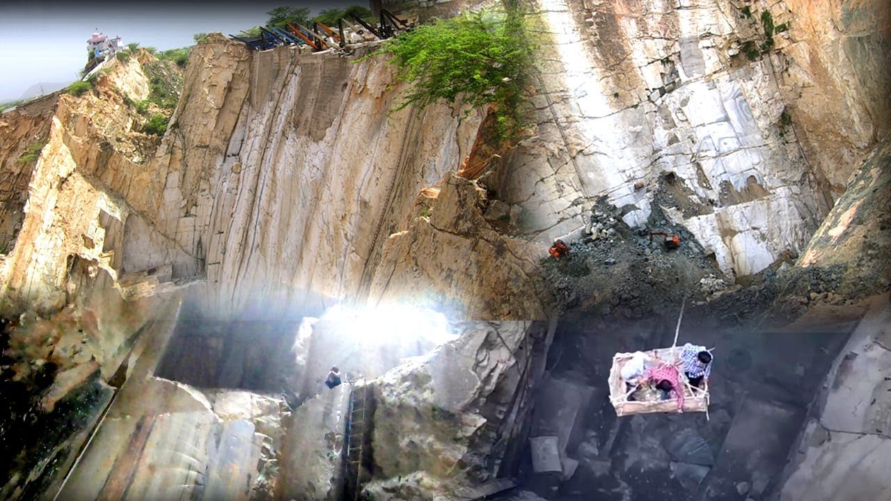 मकराना माइंस से कैसे निकलता है मार्बल देख कर दंग रहे जाओगे | Makrana Marble,Mining- Detailed Process