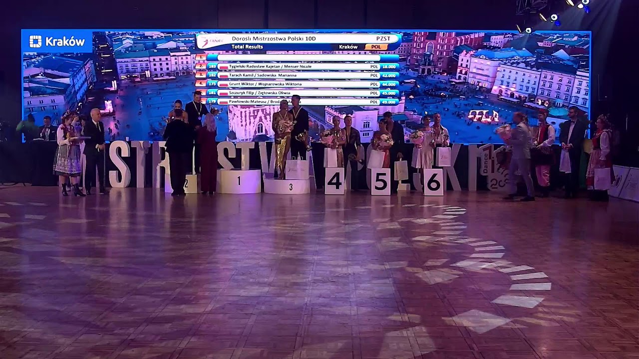 Mistrzostwa Polski w Kombinacji 10 Tańc&oacute;w - Krak&oacute;w 2026 (gala 14.03.2026)