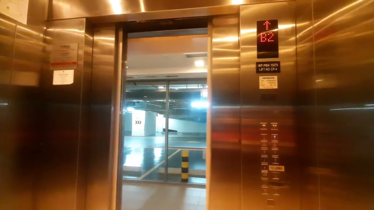 Hitachi Elevator at Menara Allanz Sentral in Kuala Lumpur, Malaysia (beside aloft)
