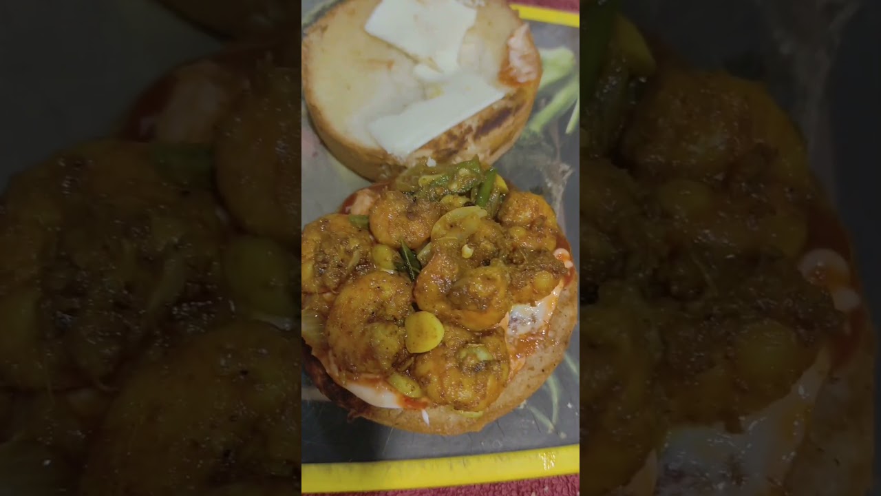 Prawns Burger 🍤🍔